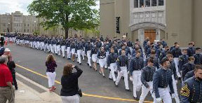 cadets at vmi